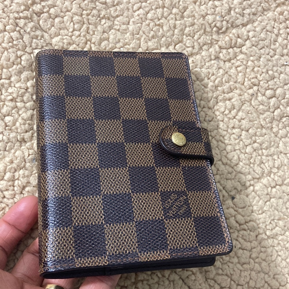 Louis Vuitton Ebene Agenda Pm